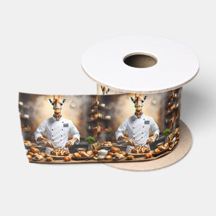 Ruban En Satin Chef Pâtissier Girafe : Atteindre de Nouveaux Souc
