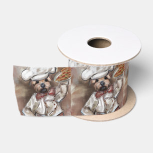 Ruban En Satin Chef Yorkie