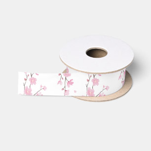 Ruban En Satin Cherry Blossom - Arrière - plan transparent