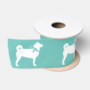 Ruban En Satin Chien chiot Shiba Inu