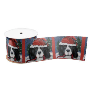 Ruban En Satin Chien de Terre-Neuve