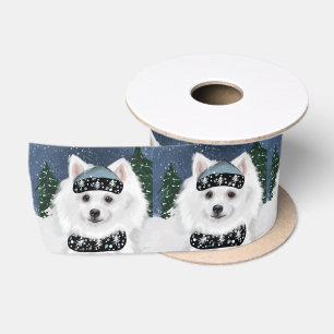 Ruban En Satin Chien esquimau américain