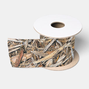 Ruban En Satin Chips en bois patiné