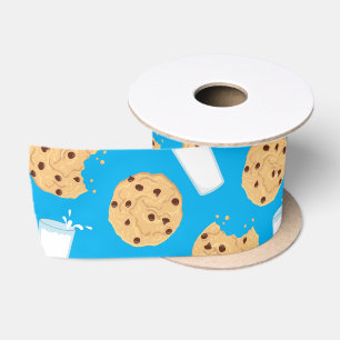 Ruban En Satin Chocolat Chip Cookie Enfants 1er Anniversaire Part
