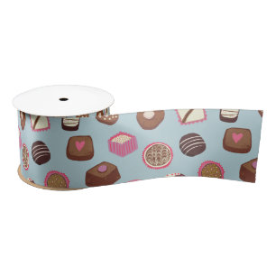 Ruban En Satin Chocolats et bonbons
