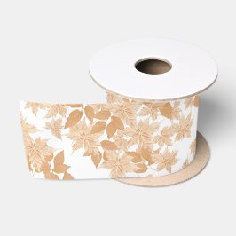Ruban En Satin Chute des feuilles d'automne Ruban