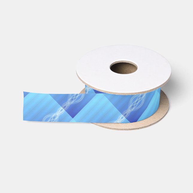 Ruban En Satin  Ciel bleu (Bobine)