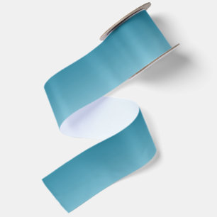 Ruban En Satin Ciel Ombré Bleu Aqua Anniversaire