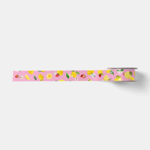 Ruban En Satin Citron & Fraise 1