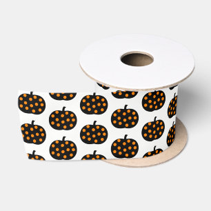 Ruban En Satin Citrouilles de Satin Ribbon-Halloween