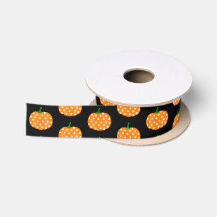 Ruban En Satin Citrouilles de Satin Ribbon-Halloween