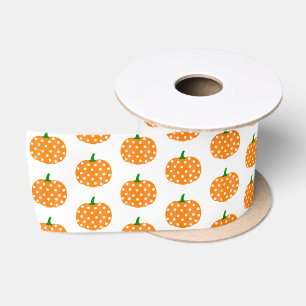 Ruban En Satin Citrouilles de Satin Ribbon-Halloween