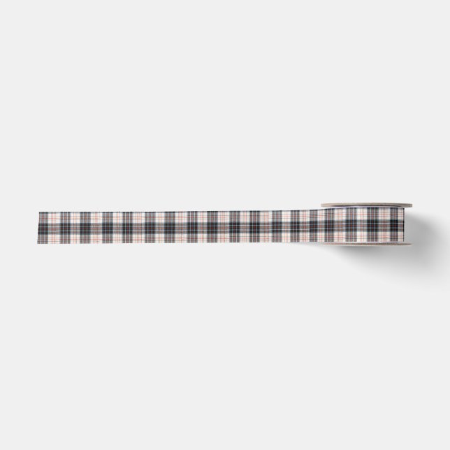 Ruban En Satin Clan MacRae Tartan moderne (Devant)