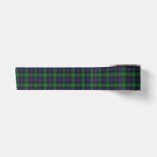 Ruban En Satin Clan Sutherland Tartan Plaid