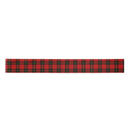 Ruban En Satin Clan Wallace Tartan Plaid