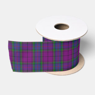 Ruban En Satin Clan Wardlaw Tartan