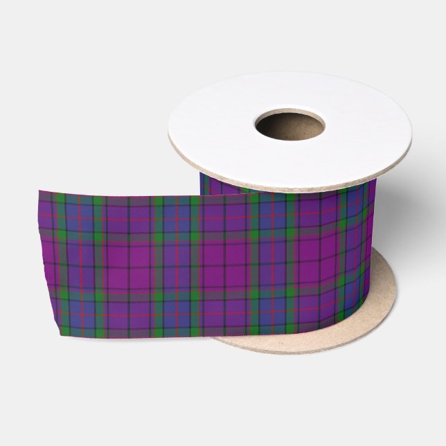 Ruban En Satin Clan Wardlaw Tartan (Bobine)
