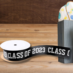 Ruban En Satin Classe de 20XX Graduation Couleur personnalisée ru