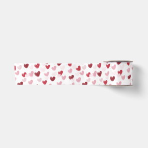 Ruban En Satin Coeurs d'amour