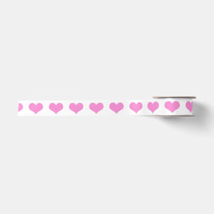 Ruban En Satin Coeurs roses Valentines Day Satin Ruban