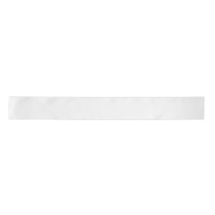 Ruban En Satin Conception simple blanche personnalisée Ajouter un