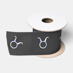 Ruban En Satin Connexion Taurus Zodiac Style fibre de carbone