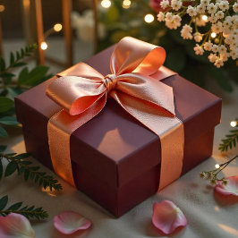 Ruban En Satin Cookie épicé Brown BE562F