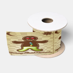 Ruban En Satin Cookie pour hommes en pain d'épice