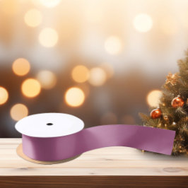 Ruban En Satin Couleur de tendance violet rose