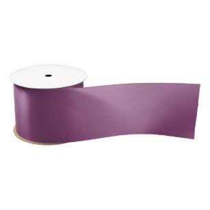 Ruban En Satin Couleur simple en plum clair solide