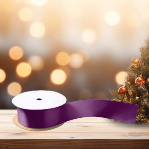 Ruban En Satin Couleur tendance Élégante violet