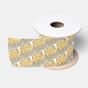 Ruban En Satin Coupe de Kugel Oeuf Juif nouille Casserole