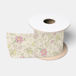 Ruban En Satin Cowgirl Baby shower Pays Western Rose Girl