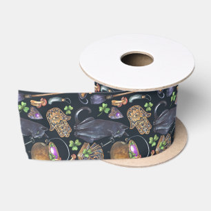 Ruban En Satin Créez votre propre chat noir Tarot Magie