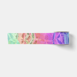 Ruban En Satin cristal arc-en-ciel gelé :