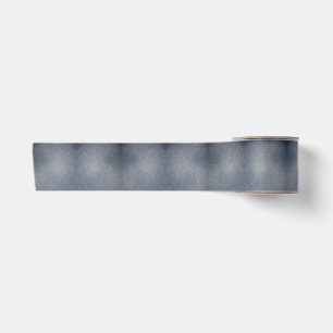 Ruban En Satin Cristaux de neige bleue