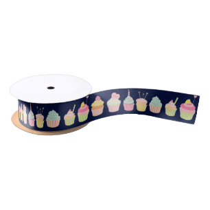 Ruban En Satin Cupcakes
