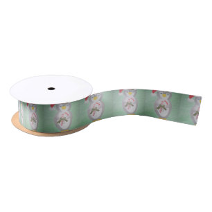 Ruban En Satin Cute Christmas Penguin