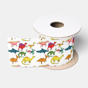 Ruban En Satin Cute Dinosaur Collection Thunder_Cove