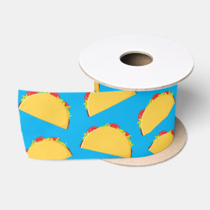 Ruban En Satin Cute Taco Enfants 1er anniversaire fête Nourriture