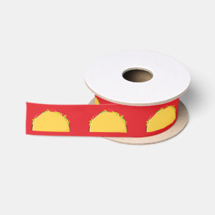 Ruban En Satin Cute Taco Enfants 1er anniversaire fête Nourriture
