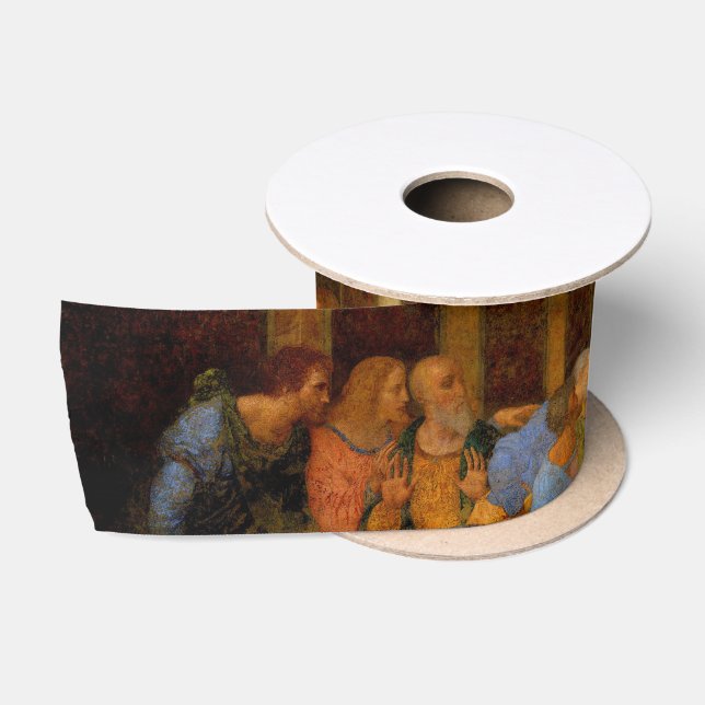 Ruban En Satin Da Vinci Dernier Supper Fine Art Classic (Bobine)