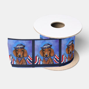 Ruban En Satin Dachshund or teckel or dackel