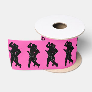 Ruban En Satin Danseurs de tangoRuban rose - Choisir les couleurs