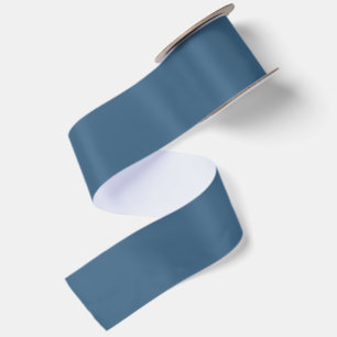Ruban En Satin Denim Professionnel Bleu Bayoux Bleu Marine Clair