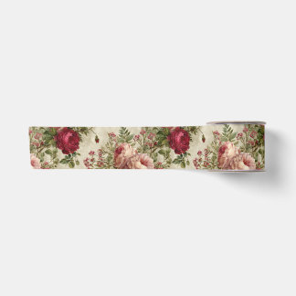 Ruban En Satin Design floral romantique