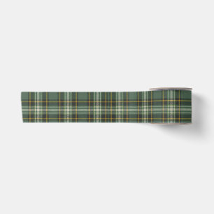 Ruban En Satin Design Plaid Jaune Plaid Joli Vert