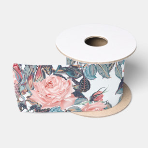 Ruban En Satin Design Rose rose
