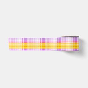 Ruban En Satin Diamants brillants de coordination PLAID 1-