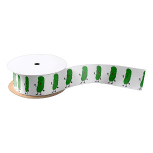 Ruban En Satin Dill Picker Personne Sur Blanc